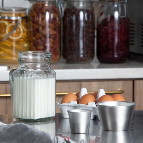 Endo Shoji Commercial Pudding Cup No. 6, 18-8 Stainless Steel, Made in Japan, WPL07060