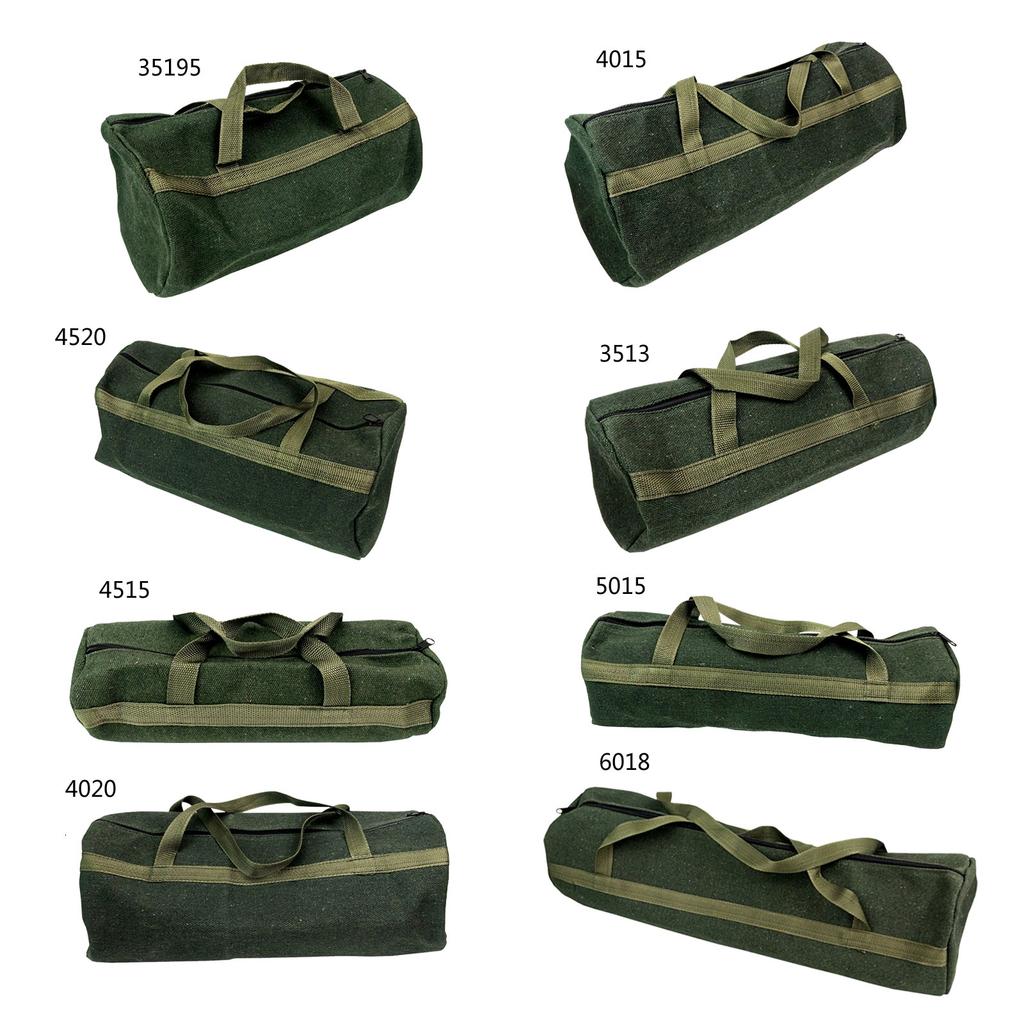 Canvas Tool Bag Large Capacity Tool Storage Bag Hand Tool Storage Carry Bag Tool Organizers for Carpentry Workers
