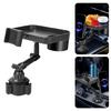 Car Cup Holder Tray with Swivel Base 360 Adjustable Car Cup Holder Expander