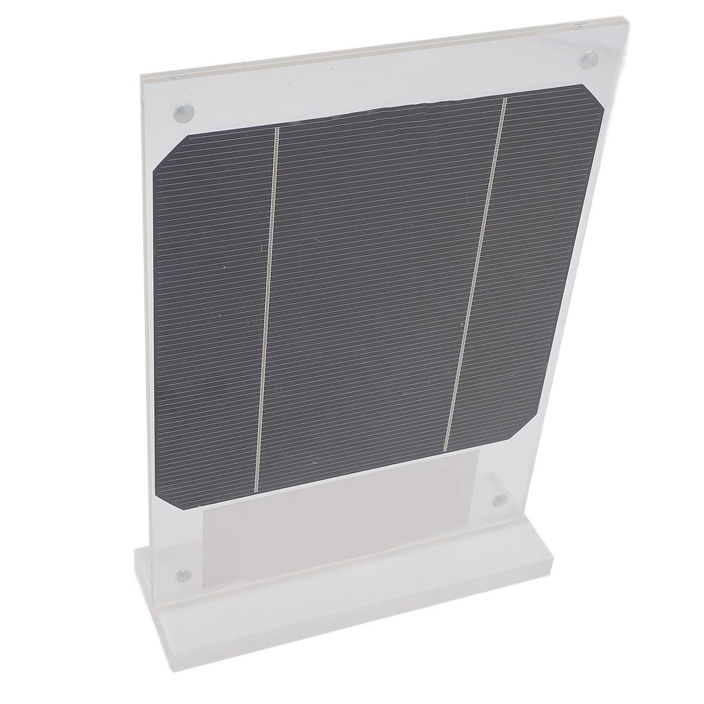 Solar Panel 3.15W Monocrystalline Silicon Solar Panel Teaching Aid for Physic Laboratory Equipment