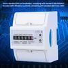 220V Digital 1 phase 2 Wire 4P Din Rail Electric Meter Electronic KWh Meter(5(30)A)