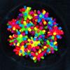 Non-Toxic Colorful Ball Sensory Ability Training Puzzle Elastic Rainbow Ball Toys Stress Relieving Outdoor Sports Balls Toy Birthday Gift
