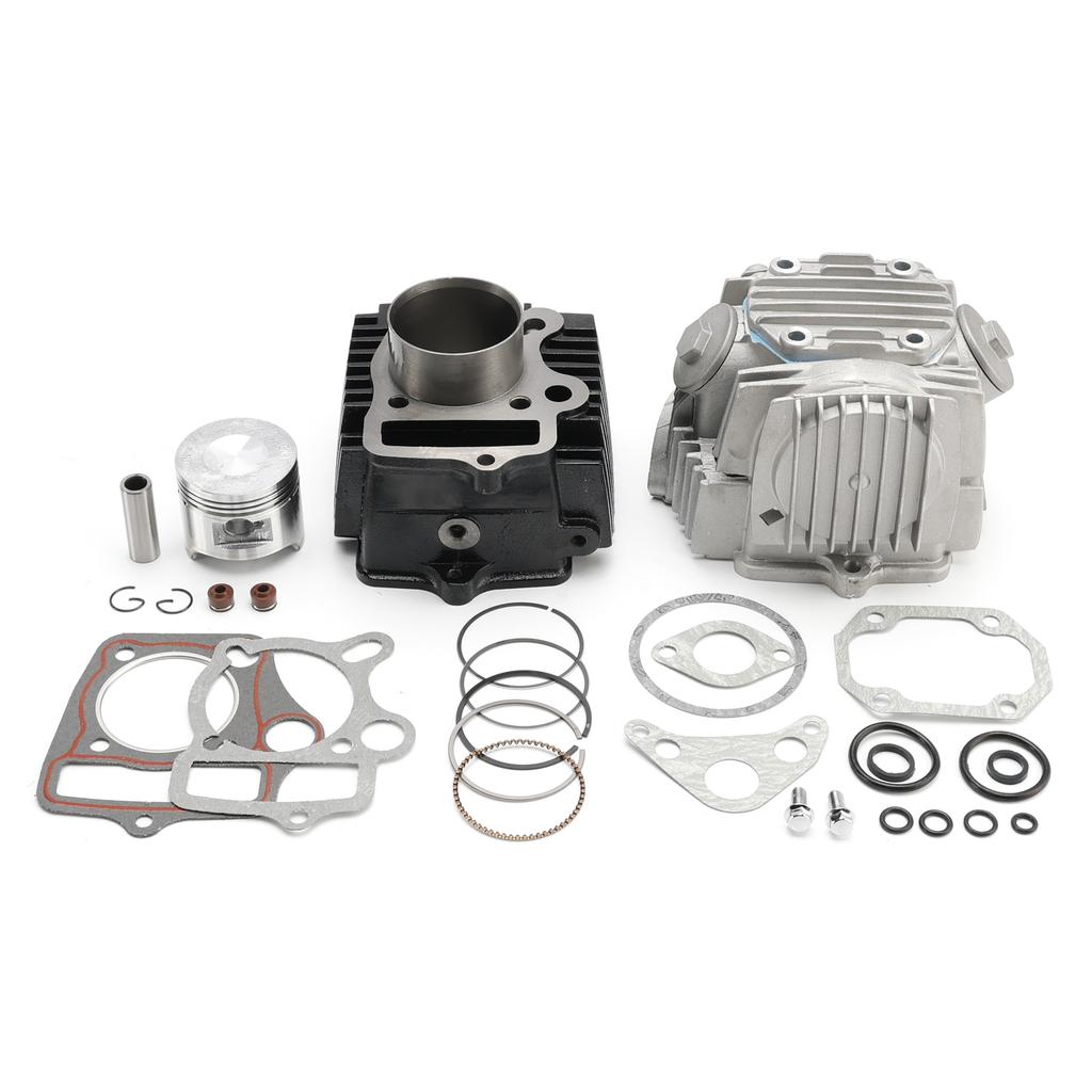 Top End Rebuild Kit Cylinder Head Piston For HONDA C100 CT100 97CM3 Engine 100cc