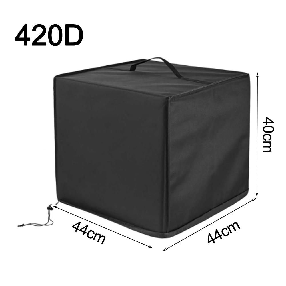 

Waterproof Cover Black Oven Dust Cover Waterproof Dustproof Sun Protection Windproof For Countertop Appliances