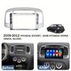 Car Radio Fascia for Hyundai Accent 2008-2012 Video Panel Player Audio Dash 2 Din Frame Dashboard Mount Kit Accessory Modern Car