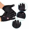 Non-Slip Cycling Gloves Warm Waterproof Gloves Outdoor Touchscreen Mitten  Skiing