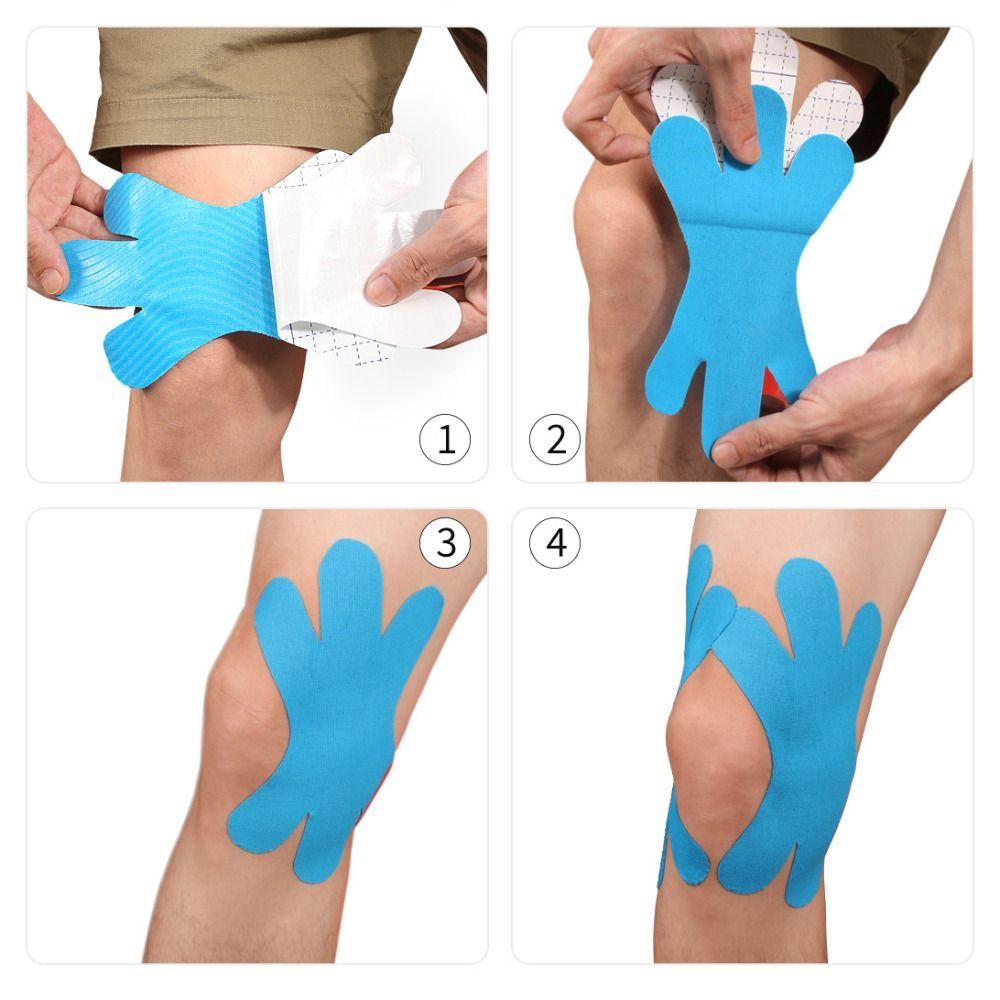 5Pcs Breathable Athletic Tape Waterproof Muscle Tape for Gym  for Fitness Running