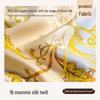 Shanghai Story 100% Mulberry Silk Square Scarf