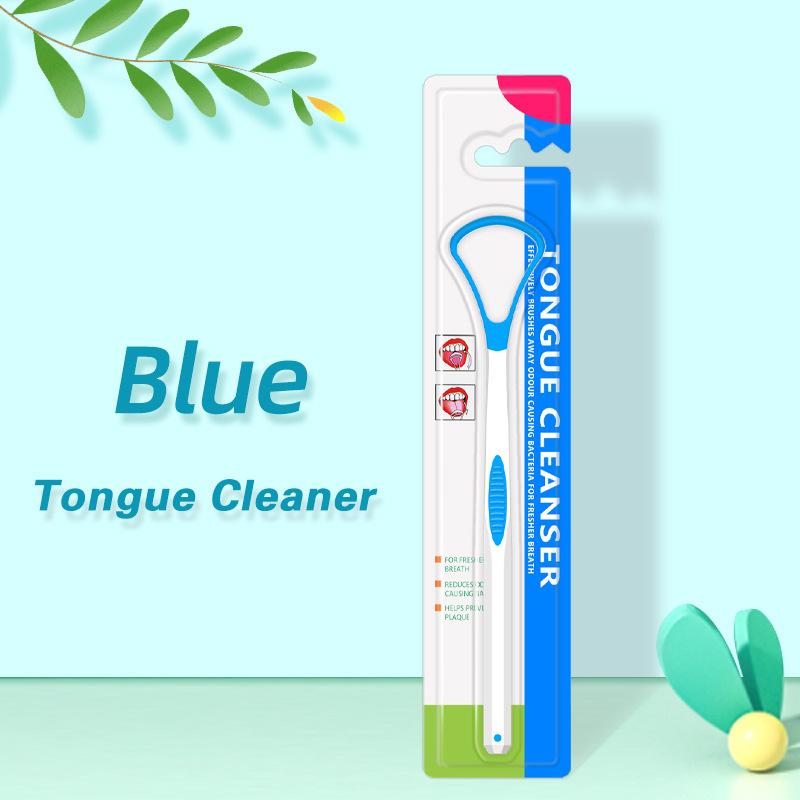 

Неприятный запах изо рта Очиститель языка 1PC синий