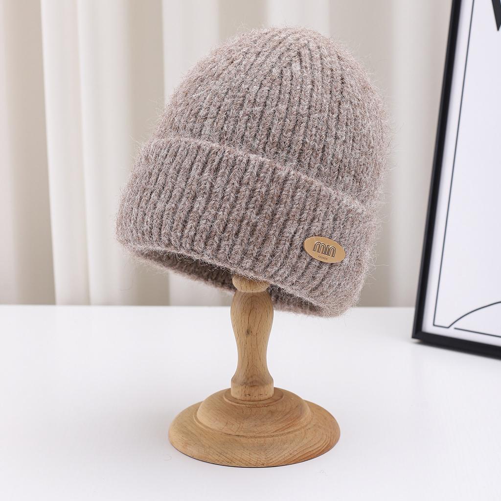 Big Head Circumference Wool Hat Women'S Autumn And Winter Fashion Versatile Cold Protection Ear Protection Warm Men'S Knitted Hat Foreign Trade