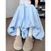Mädchen Koreanische Mode Weite Hosen Schicke Designer High Waist Hosen Damen Baggy Dünne Lässige Tägliche Hose