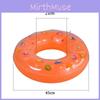 Crystal Double-layer Inflatable Swim Ring For Children Boys Girls Thickened Cartoon Floatation Device Wholesale