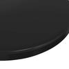 Tabletop Ø 30 X 1.5 Cm Round Engineered Wood Black