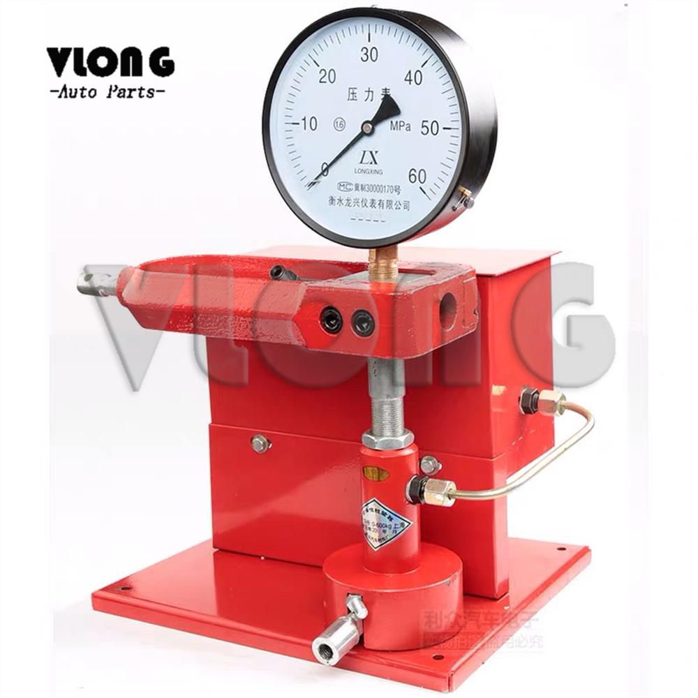 High Quality Fuel Injector Nozzle Tester Injector Checker With Pressure Gauge For Bosch / Denso Common Rail Injector Tester PJ60