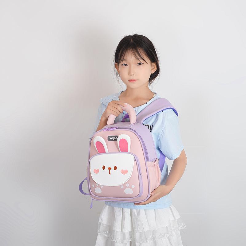 School bag new kindergarten backpack for children aged 1-1 for boys and girls, cute cartoon backpack, trendy small backpack