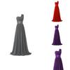 Elegant Wedding Bridal Bridesmaid Chiffon Dress For Banquets And Special Occasions