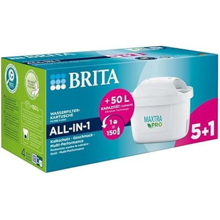 Filtre à eau - brita - maxtra pro - blanc