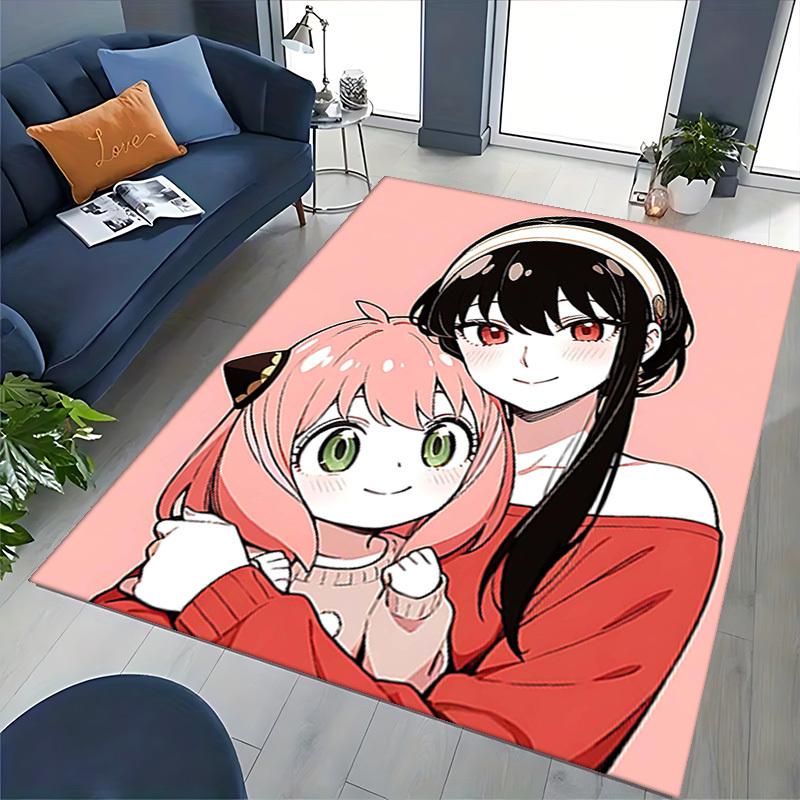 1pc Anime Cartoon Design Office Chair Mat - Seasonal Gift for Home Decor, Suitable for All Seasons.Q066