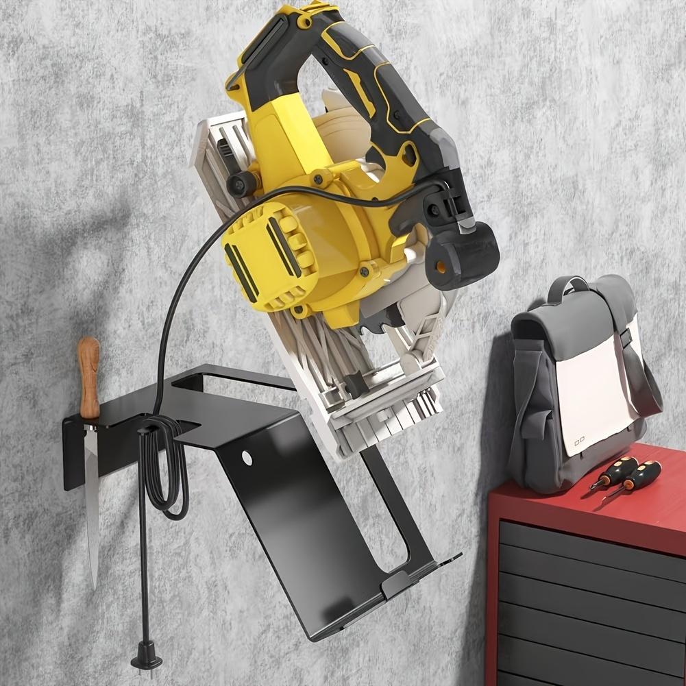 for chainsaw Storage Wall Mounted Rack for Cutting Machine Saw Duty Tool Holder Workshop Garage Tool Organizer