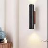 Black and Yellow Travertine Minimalist Wall Sconce for Bedroom, Living Room, or Staircase