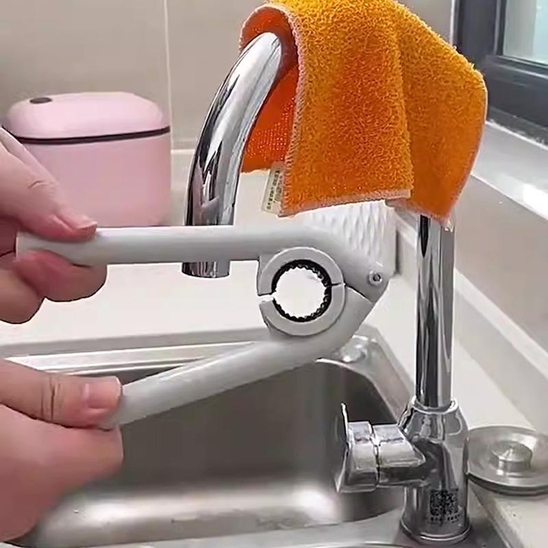 Faucet Aerator Wrench Nonslip Tap Remover Sink Aerator Replacement Tool Faucet Supplies Aerator For Kitchen Bathroom