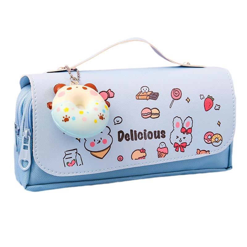 Pencil case Pencil case Pencil case Cute student Multifunctional large capacity Men and women