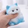 TPR-Material Katze Quetschspielzeug Schnelle Rückfederung Katze Quetschpuppe Klebriges Spielzeug Katze Fidget Spielzeug Geschenkidee