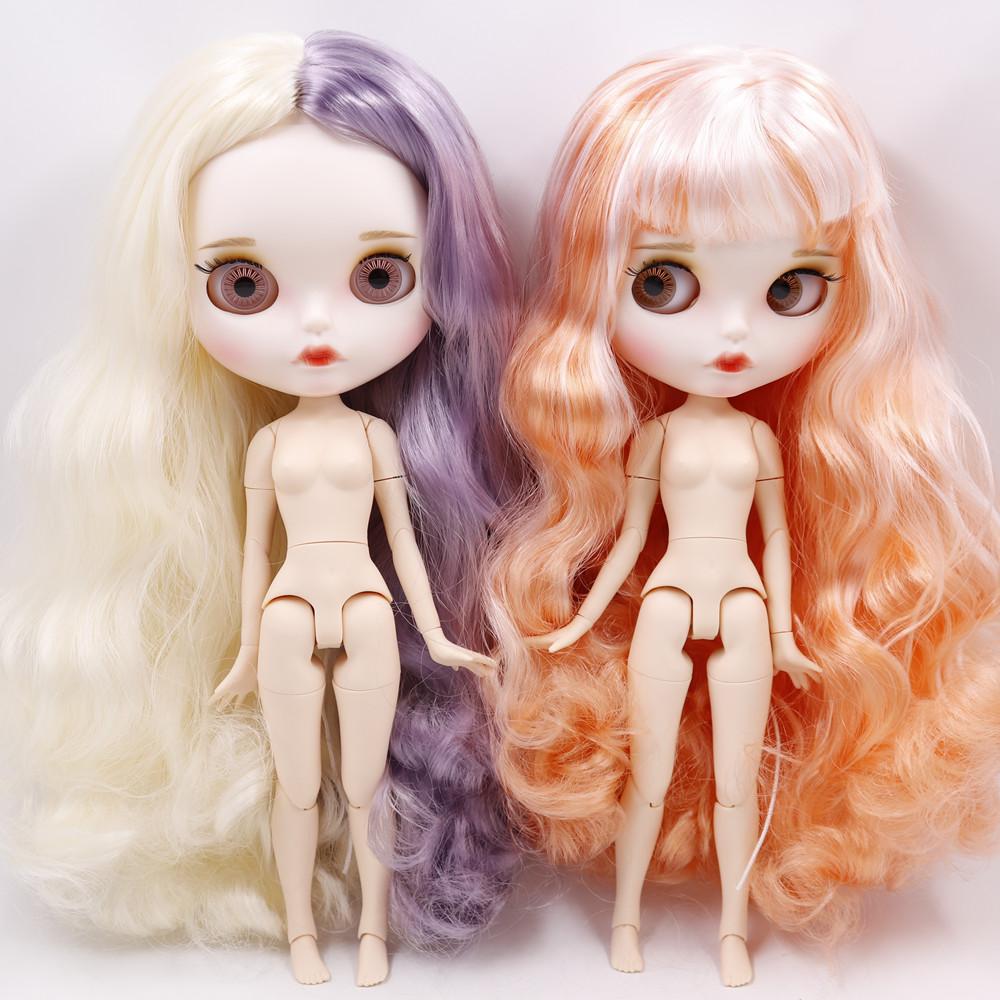 Muñeca ICY DBS Blyth N.º. 4 labios curvados Cara mate personalizada con ceja Cuerpo articulado 1/6 bjd anime