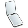 A60zcompact Mini Vanity Folding Cosmetic Mirror With Lights Hand Held Small Pocket Travel Makeup Mirror 2X Magnifyingmay