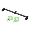 Fishing Rod Holder Lightweight Magnetic Bracket Head Fishing Rod Tail Rest Holder Tool Accessories(2 Head 25cm 9.8in