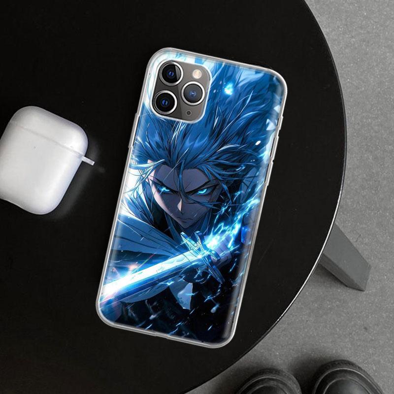 Hitsugaya Toushirou Bleach Phone Case Cover for iPhone 11 12 13 Mini 14 15 Plus 16 Pro Max 17 Air 7 8 + SE Art Customized Fundas
