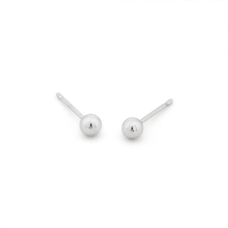 ESTELLE Platinum Earrings (3mm) 0201-4271-0018-0000