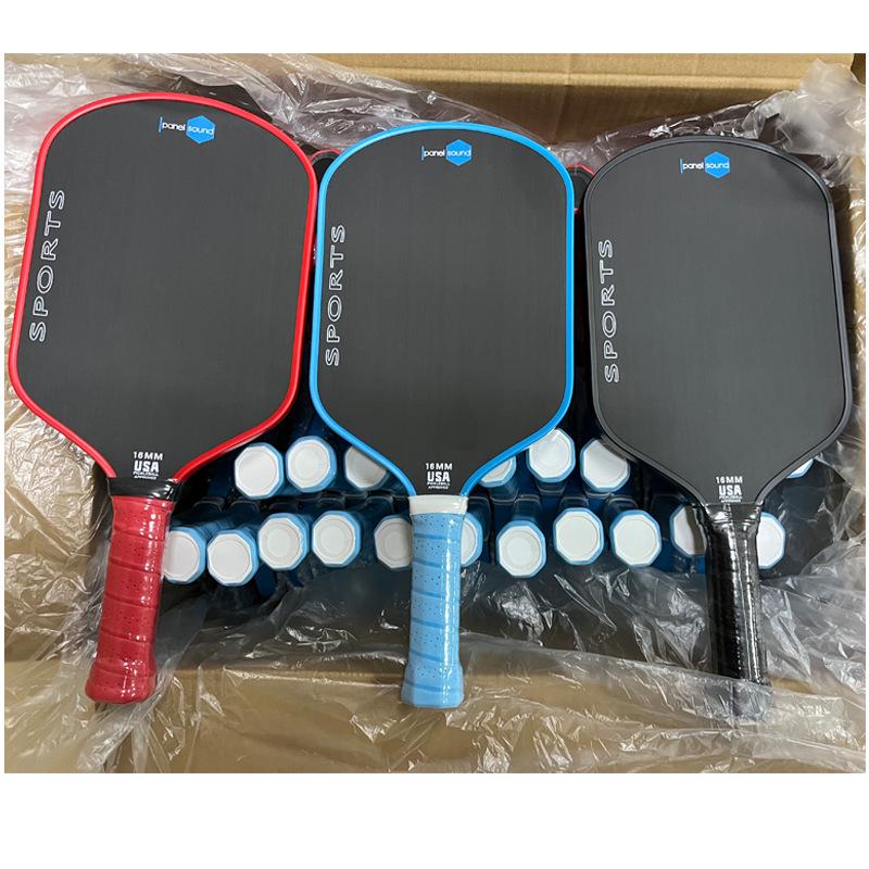 Carbon Fiber Texture Matte Pickleball Paddle - 16mm