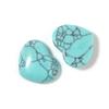 5pcs Heart Stone Cabochon 15x18mm Natural Stone Flatback Cameo Loose Beads For Jewelry Making DIY Pendants Necklace Accessories