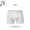 Men's One-Piece 3D Panties Seamless Ice Silk Underpants Breathable Briefs Boxer
