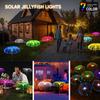 Solar LED Jellyfish Lights Outdoor Garden Decor Lawn Light 7 Color Change Waterproof Patio Yard Pathway Decor Solar Flowers Lamp