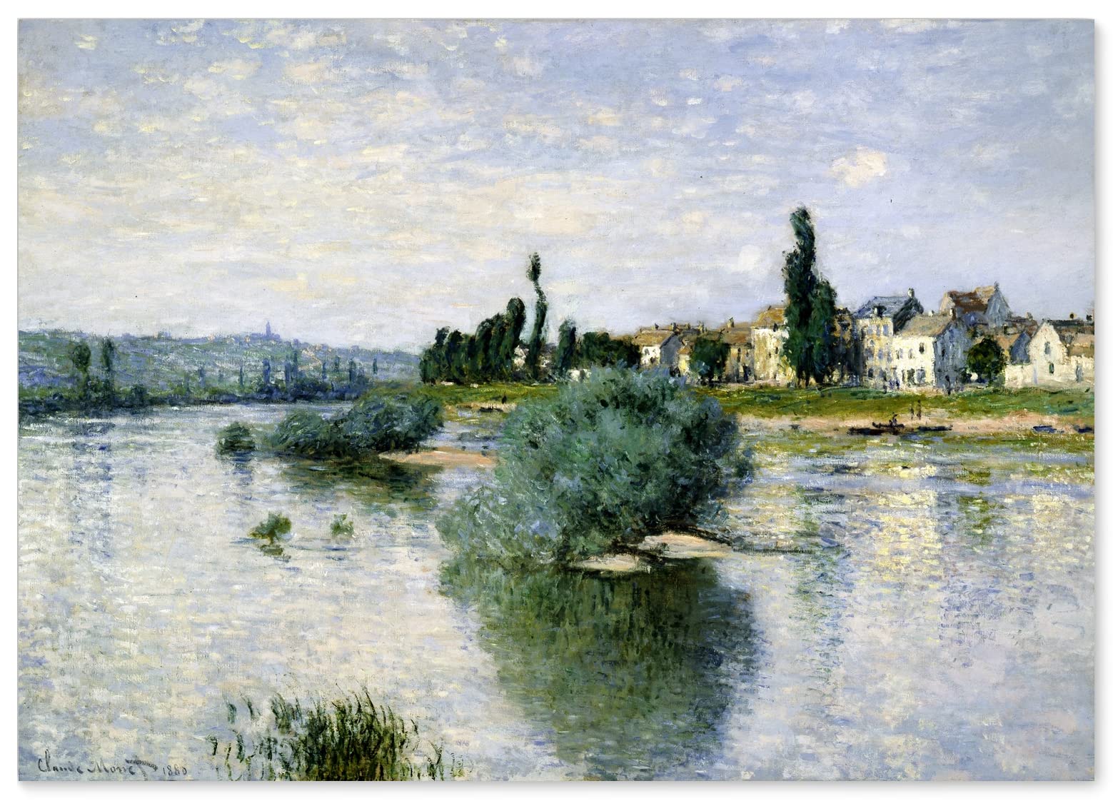 

Claude Monet Painting Poster Lavacourt A3 Size [Made in Japan] [Interior Wallpaper] Stylish Art Poster