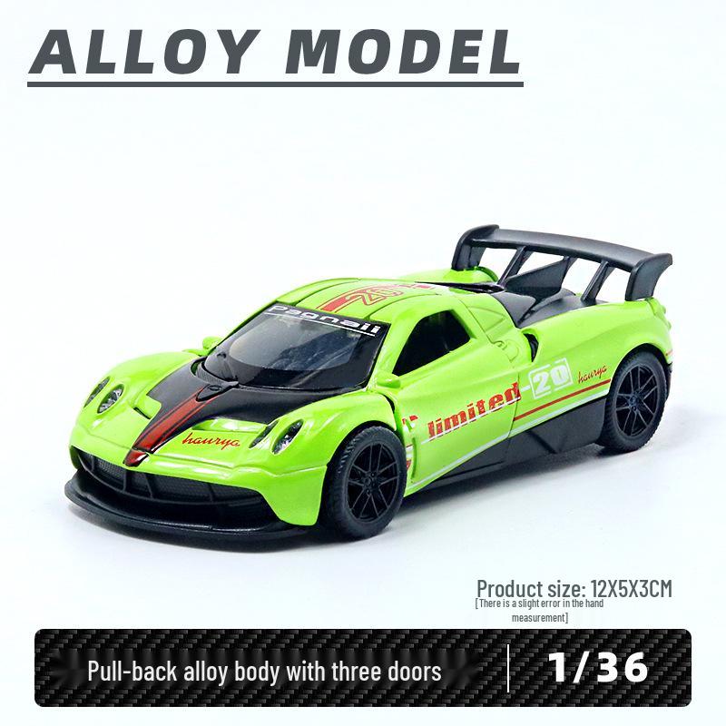 Bagged Alloy Model Sporting Car Ornament - Boys' Toy Gift