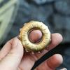 Stainless Steel Mechanical Fidget Ratchet Ring EDC Toy Haptic Fingertip Metal Stress Spinner Fidget Toys Adult Gifts
