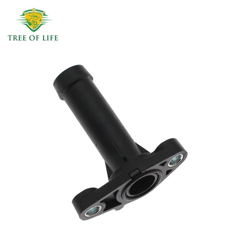 Engine Coolant Inlet Flange Cylinder Water Pipe Joint 95510643100 For Porsche Cayenne 3.6L 92A 958 9PA 957 2008-2018