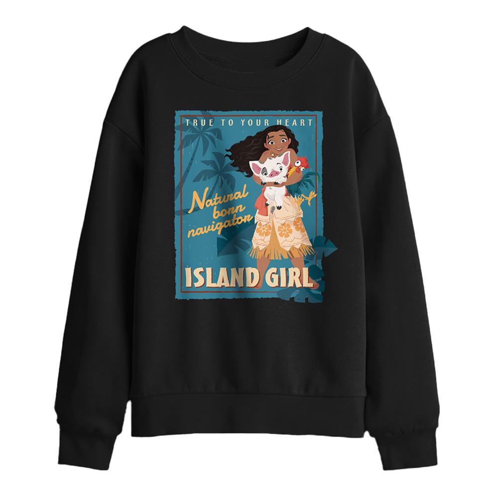 Moana Childrens/Kids Island Girl Sweatshirt