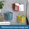 LIEI No-Drill Multifunctional Toilet Paper Holder