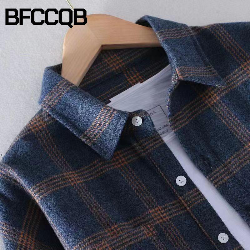 BFCCQB Women's Fashion POLO Neck Autumn Winter Long Sleeve Casual Blouses & Shirts