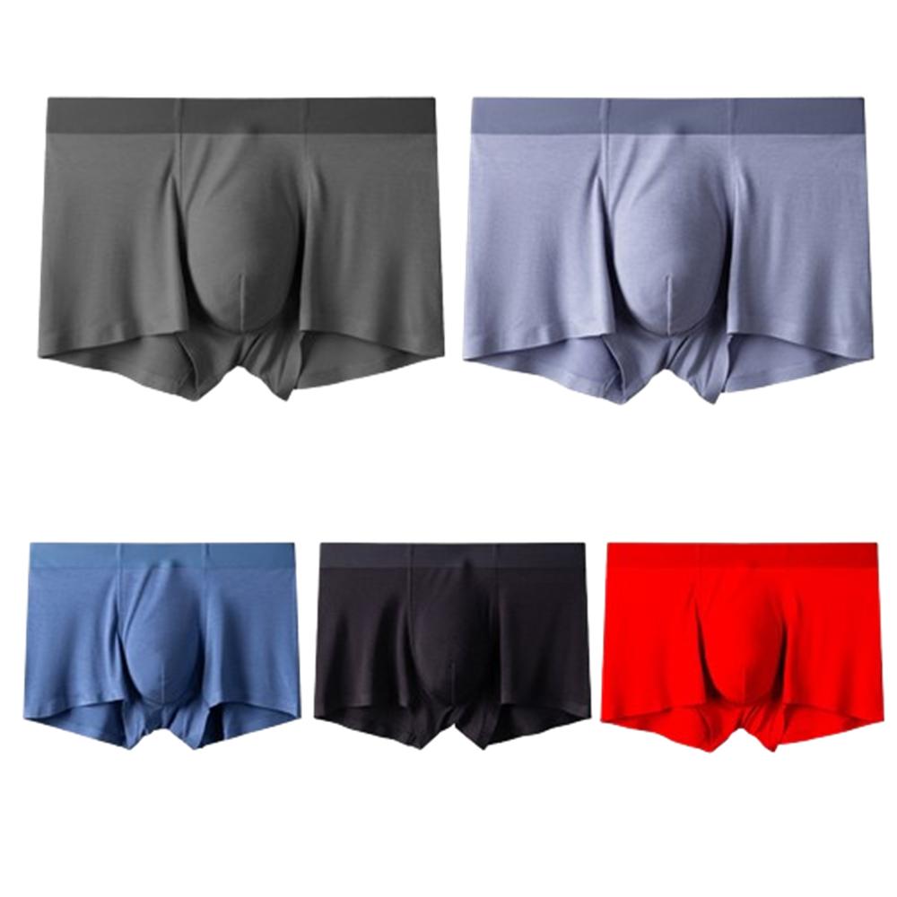 Men's Boxers Shorts Big Size Underwear Breathable Cool Seamless Underpants XL 2XL 3XL 4XL 5XL 6XL
