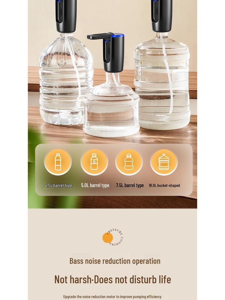 Double Pump High-Output Electric Bottled Water Dispenser for Home Use