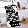 Classic Shooting Game S-Space Invaders Microfiber Beach Towel Absorbent Quick dry Soft Yoga Swimming Resort Mountain