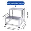 Strong Weight-bearing Pedal Stool household Portable Footstool Thickened Stainless Steel Step Stool