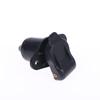 Tomada de Reboque de 12V com 3 Pinos Conector de Plugue Plano Plástico Conector de Cabo para Carro Europeu Tomada Plugue de Alimentação para Reboque Caminhão