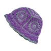 Knitted Hyein-style Hollow-knit Wool Beanie Fisherman Hat for Women, Autumn Versatile Cute Girl Bucket Hat Trendy Handmade