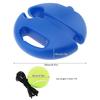 Upgrade the Thickened Elastic Nylon Tennis Trainer and Bouncing Ball Training Equipment, Equipped with One Portable PE Tennis Practice Device